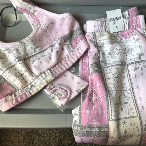 Pink bandana outfit set - Picture 1 of 1